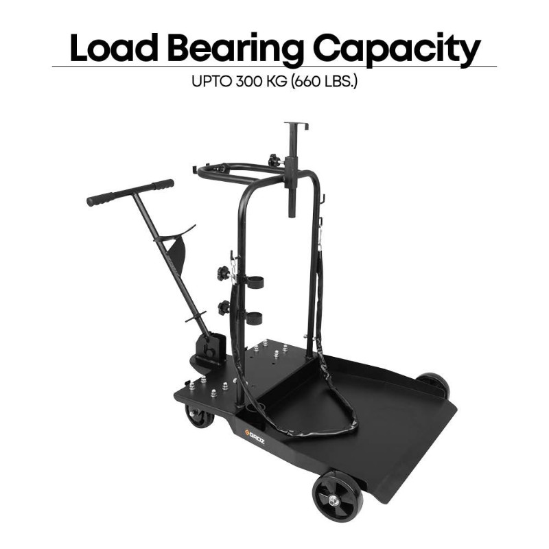 Groz TRL/180H Drum Trolley, Heavy Duty, for 205 Litre / 55 Gal. Drums - photo 4