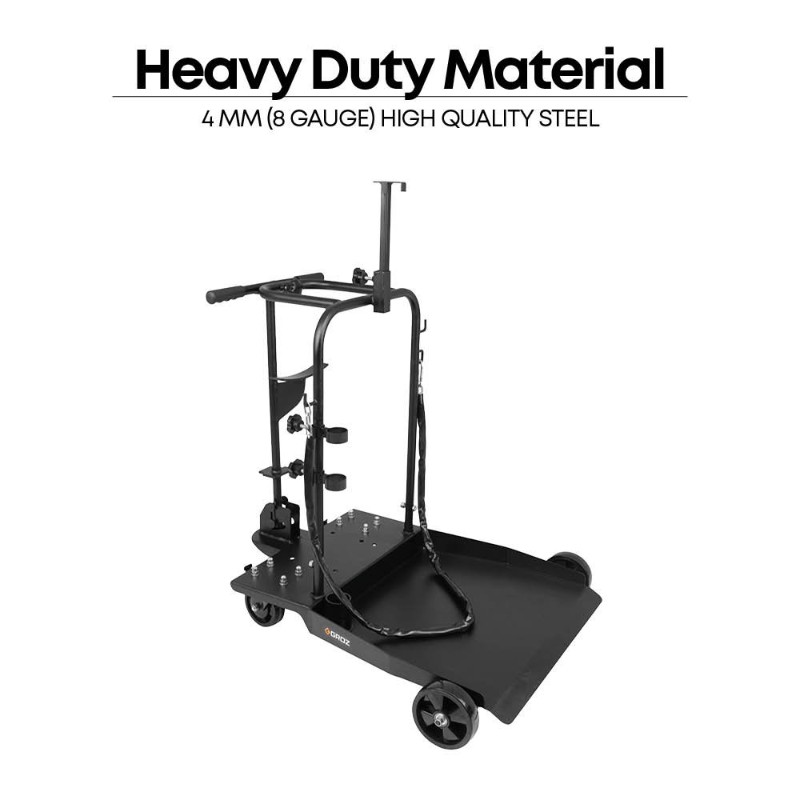 Groz TRL/180H Drum Trolley, Heavy Duty, for 205 Litre / 55 Gal. Drums - photo 3