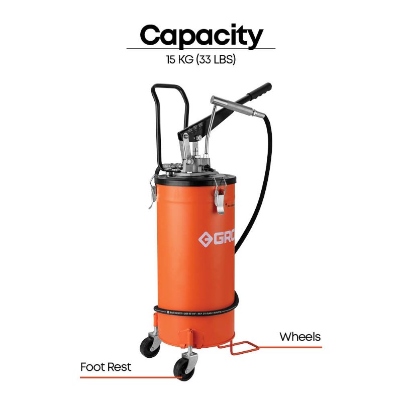 Groz VGP/15 Grease Pump Hand Operated - photo 3