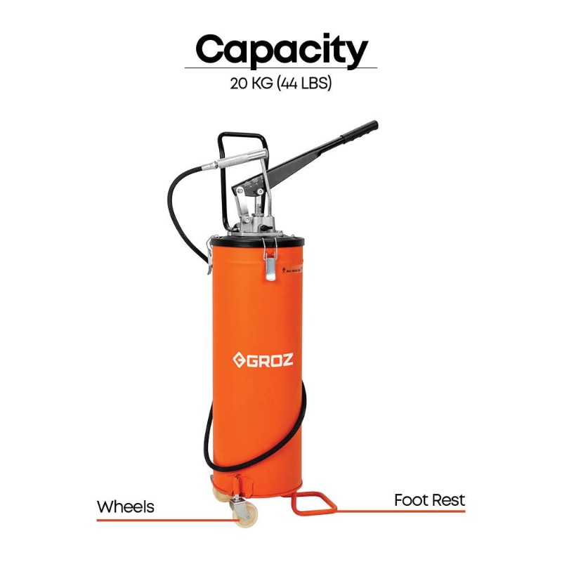 Groz VGP/20 Grease Pump Hand Operated - photo 3