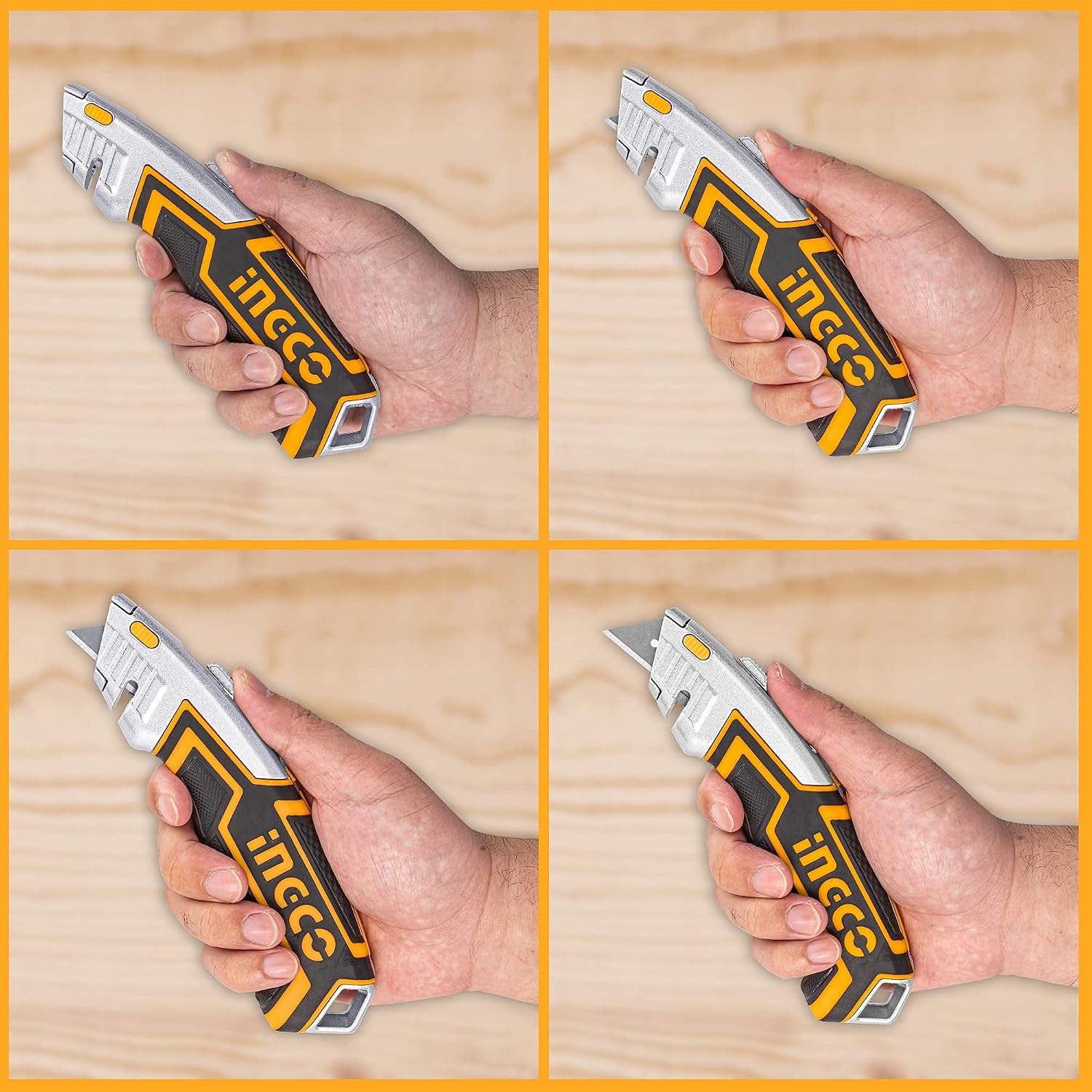 INGCO HKNS1808 Snap-Off Blade Knife 18 mm - photo 4
