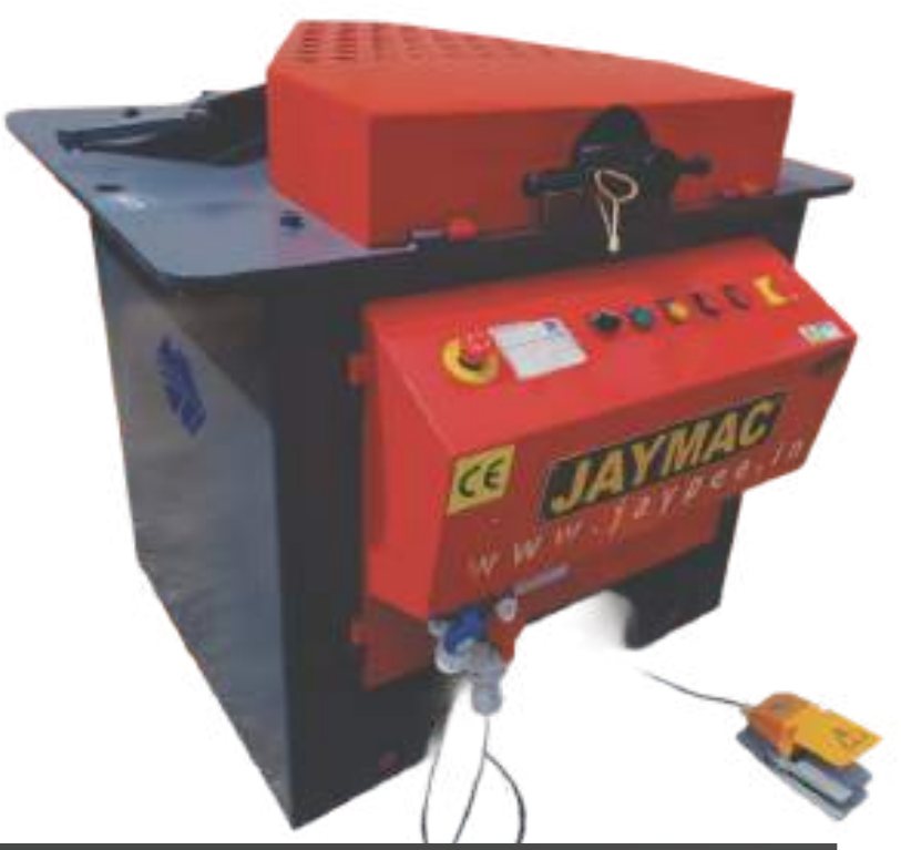 JAYMAC RB-42 Radius Bending Machine - 32 mm Rebar Ring Bender, 5 HP 2-Speed