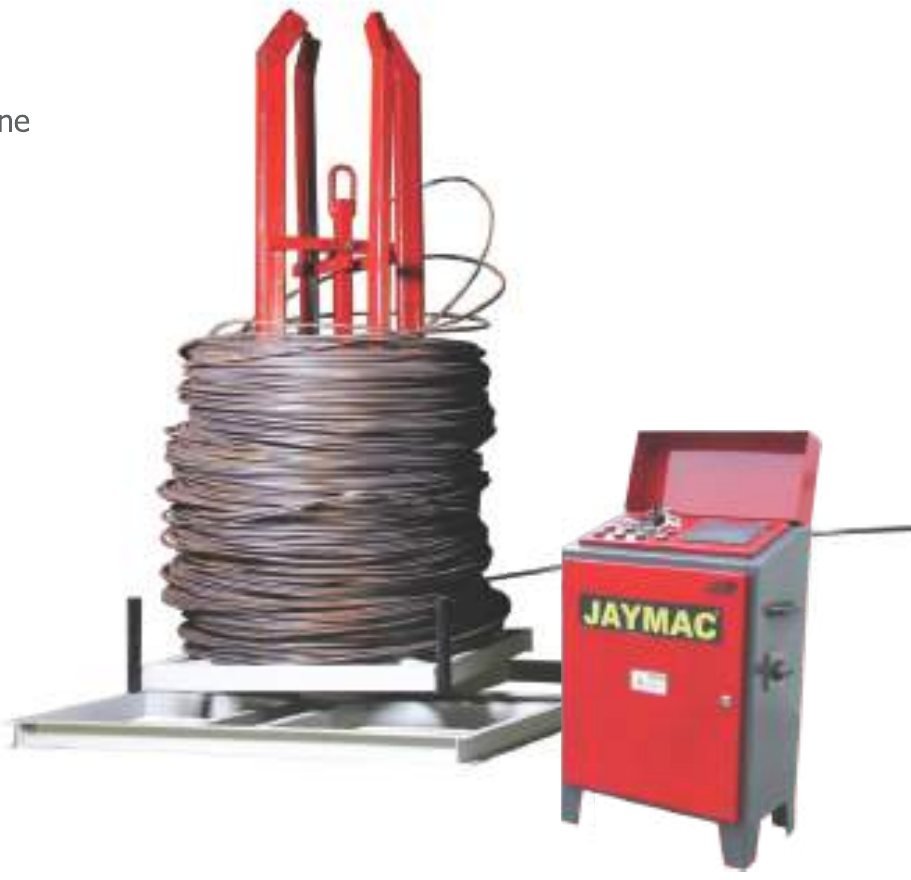 JAYMAC ST-14 Automatic Rebar De-coiling, Straightening & Cutting Machine - photo 2