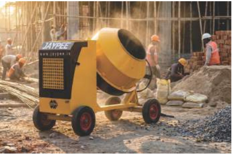 JAYPEE 10/7 CFT Concrete Mixer with Hydraulic Hopper - photo 3
