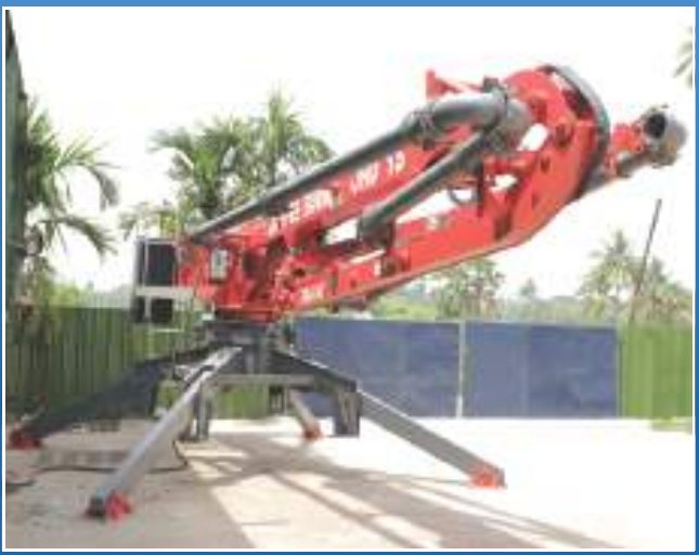 JAYPEE JHD-13 Hydraulic Concrete Boom Placer - photo 2