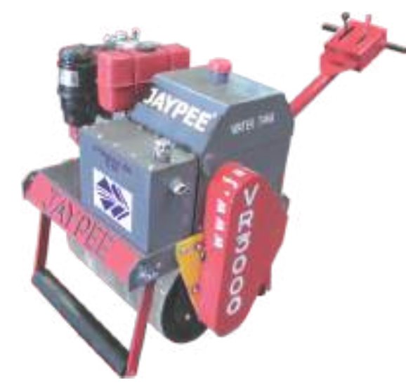 JAYPEE VR 3000 Walk Behind Double Drum Vibratory Roller - 600 mm Drum, 300 kg, Diesel 5 HP