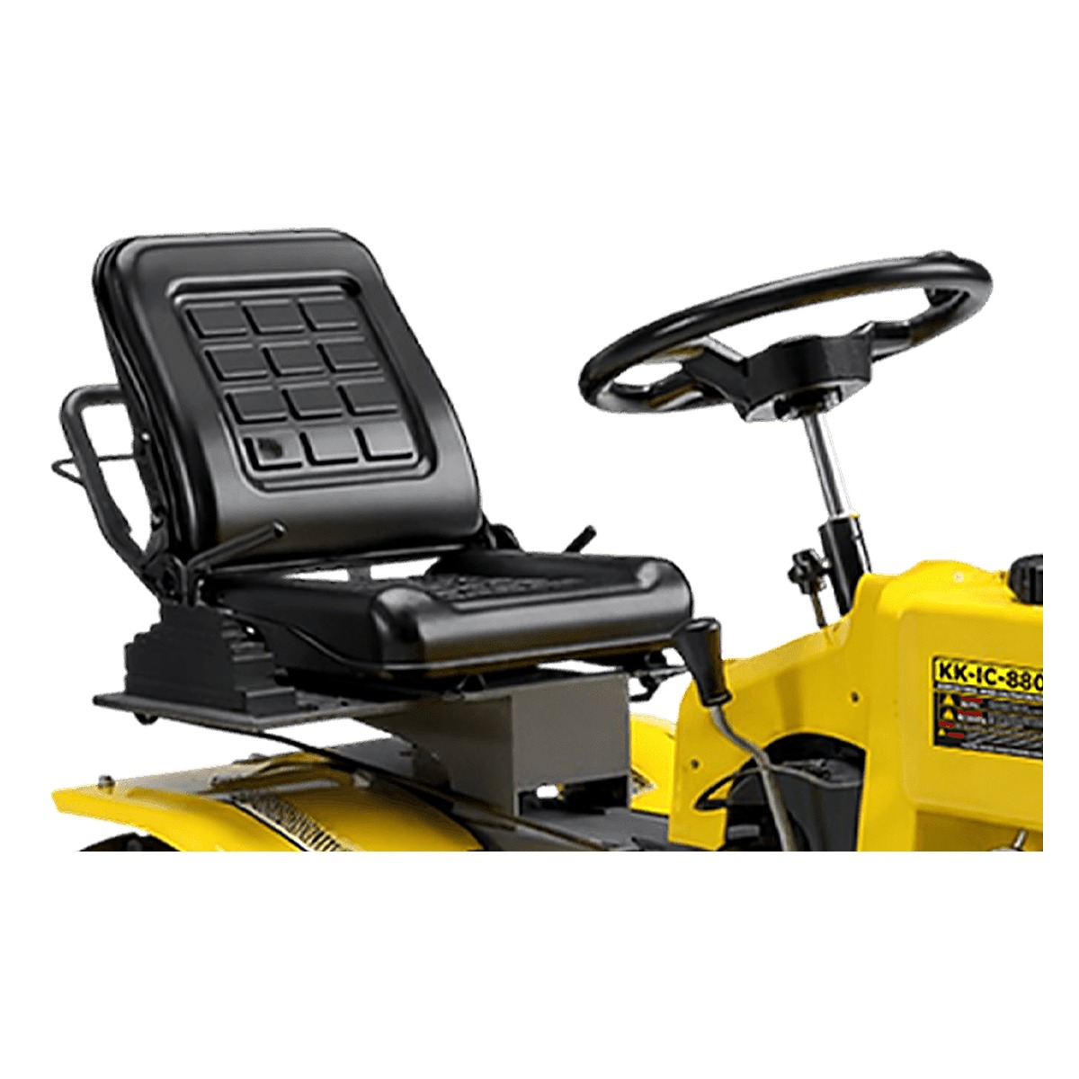 operator seat and steering