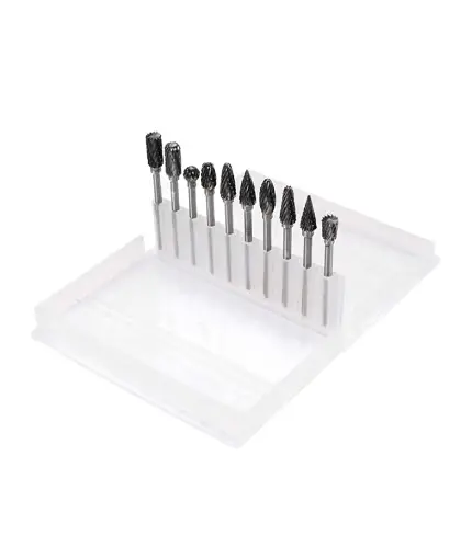 MAF PRO 10 Pcs 3×6 Carbide Rotary File (MCRF-36A) - photo 2