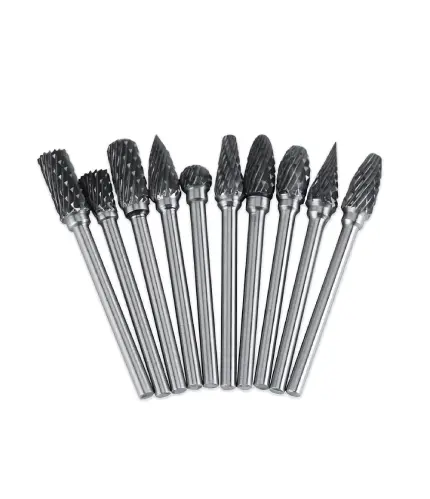 MAF PRO 10 Pcs 3×6 Carbide Rotary File (MCRF-36A)