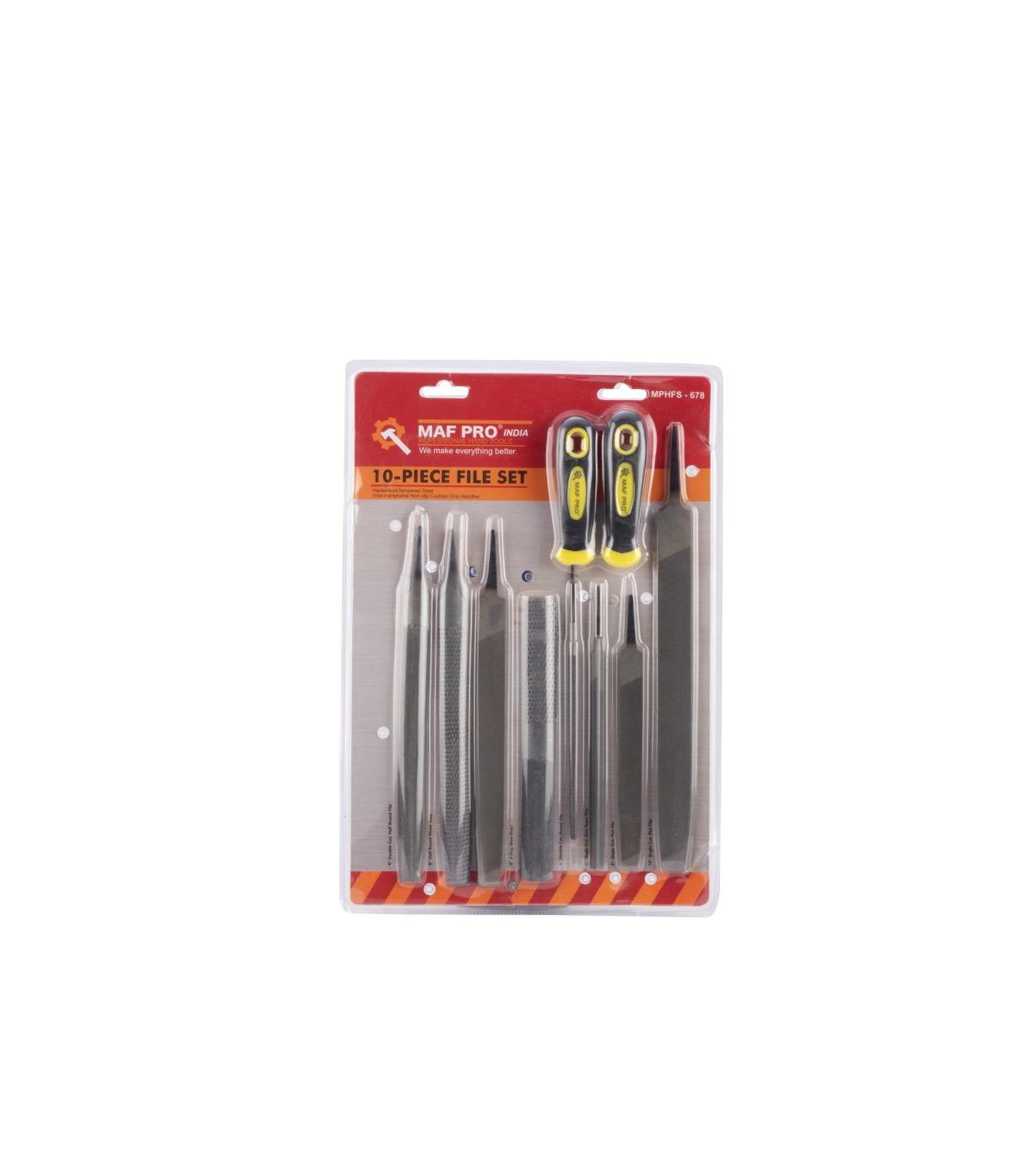 MAF PRO 10pcs Wood Rasp File Set (MPHFS-678) - photo 3