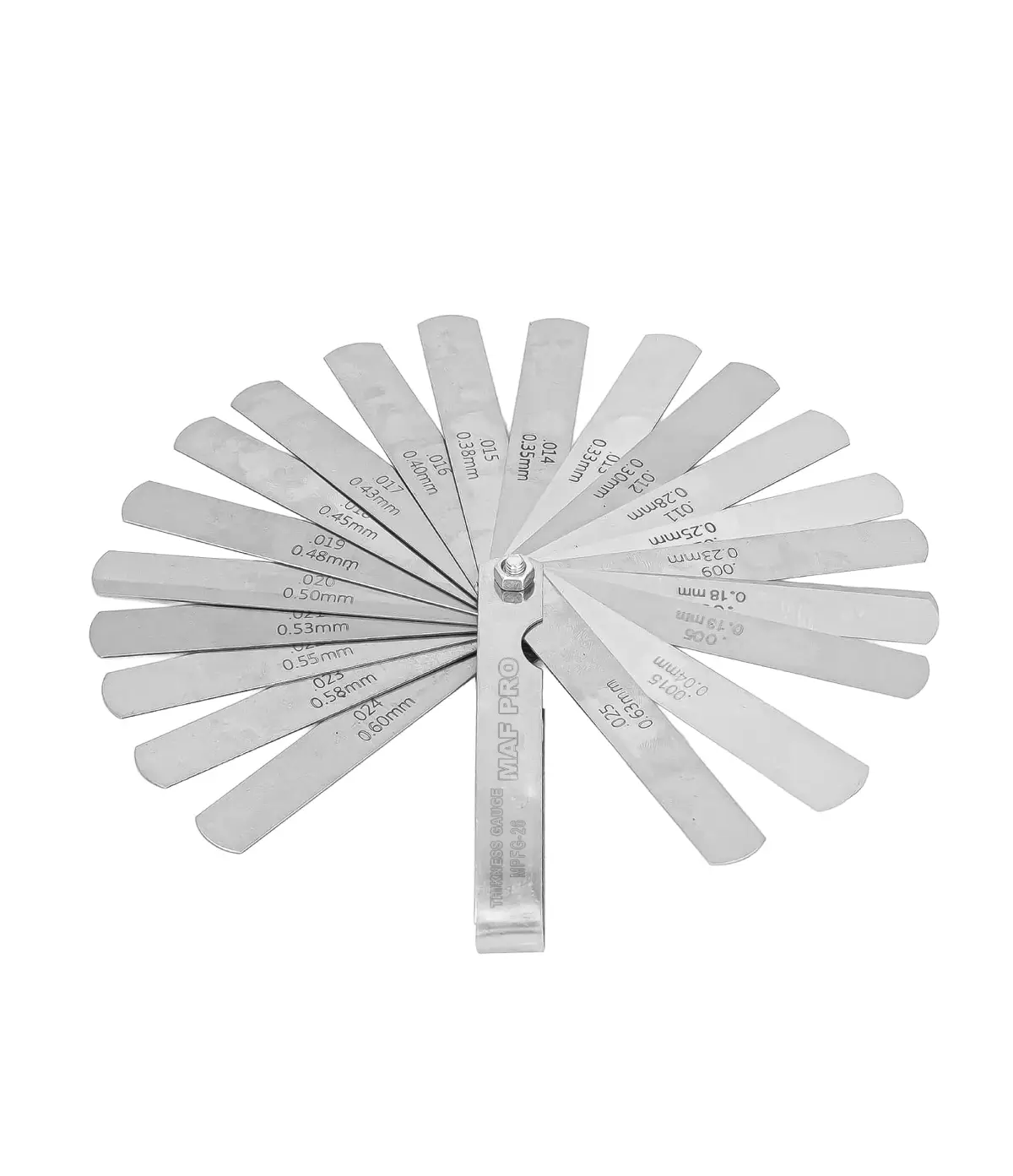 MAF PRO 26 PCS Feeler Gauge Blade (MPFG-6) - photo 2