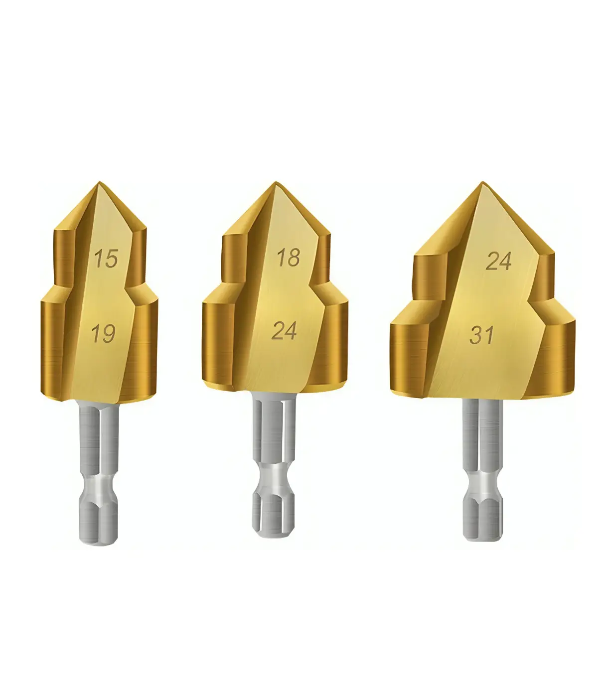 MAF PRO 3 Pcs Chamfer Bit Set