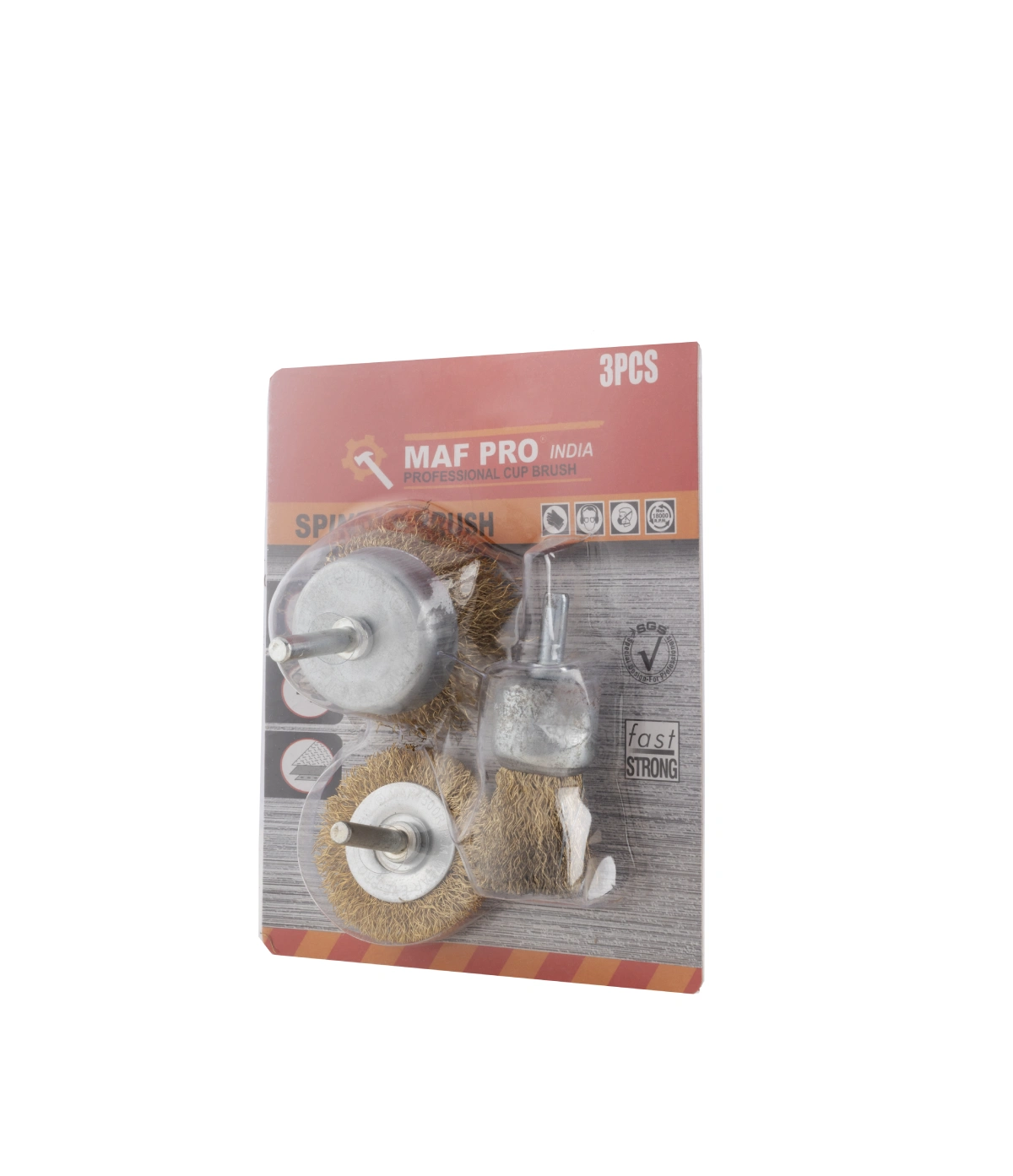 MAF PRO 3pcs Wire Brush Set