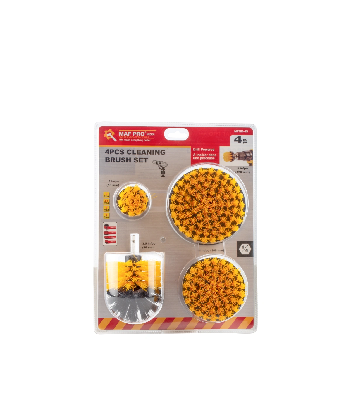 MAF PRO 4pcs Cleaning Brush Set (MPNB-4S) - photo 4