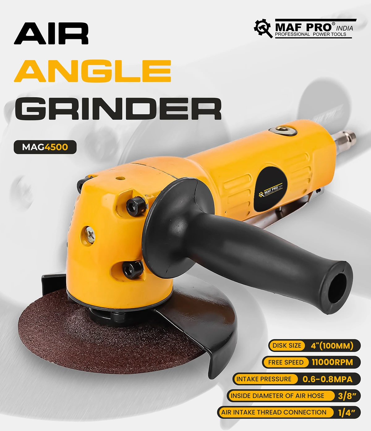 MAF PRO Air Angle Grinder (MAG4500) - photo 3