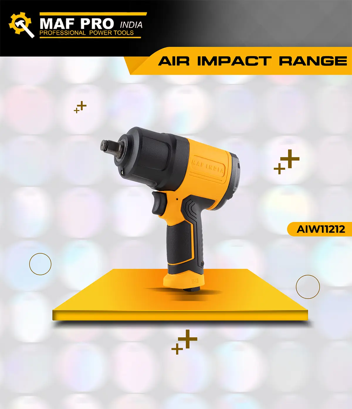 MAF PRO Air Impact Wrench 1/2″ (AIW11212) - photo 3