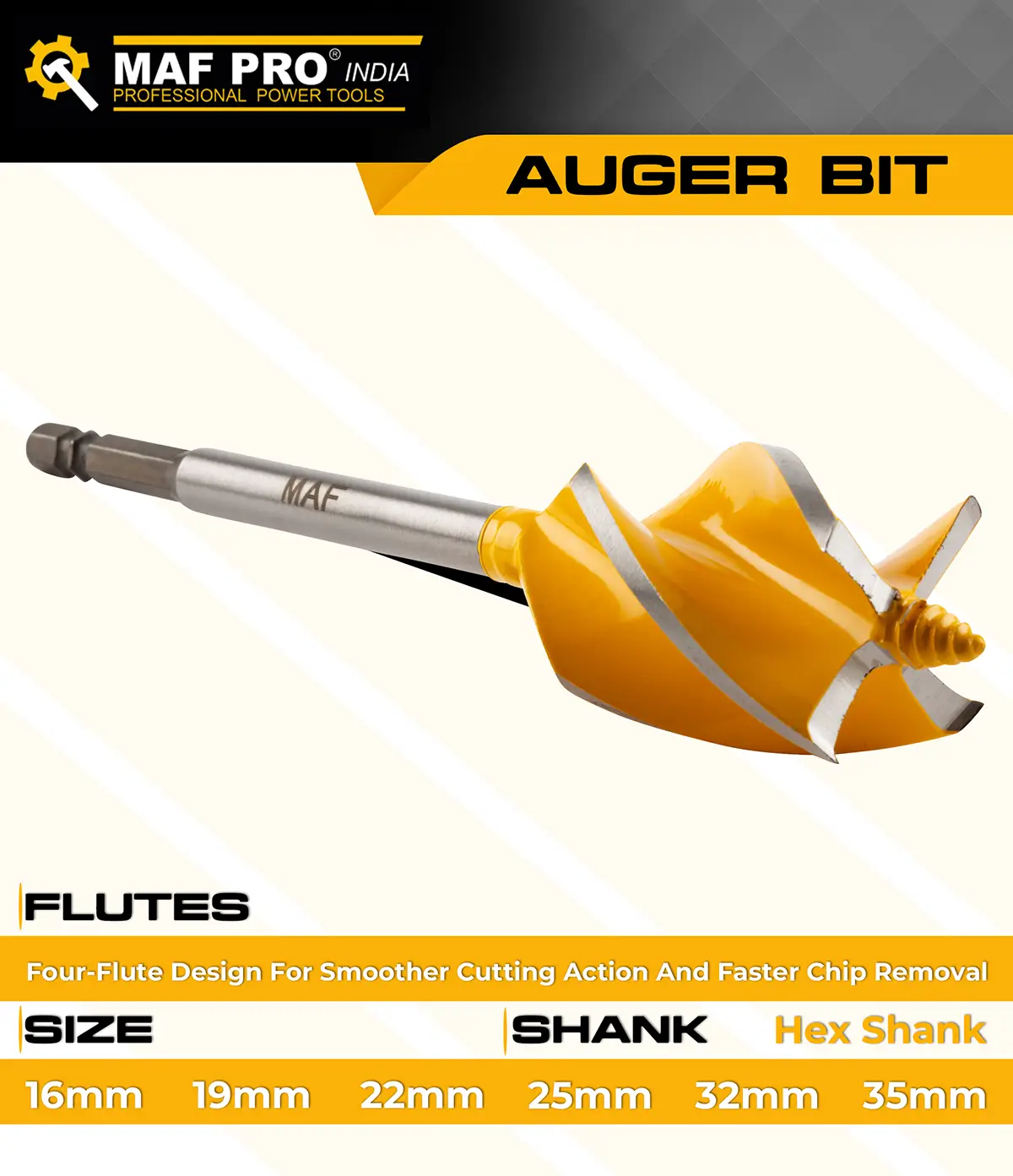 MAF PRO Auger Bit - photo 3