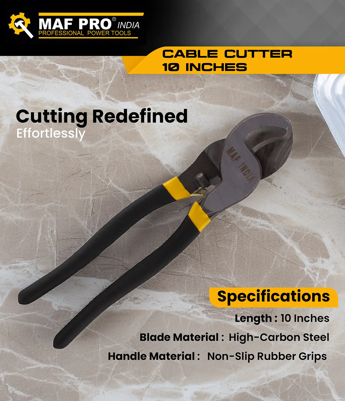 MAF PRO Cable Cutter 10 Inches - photo 3