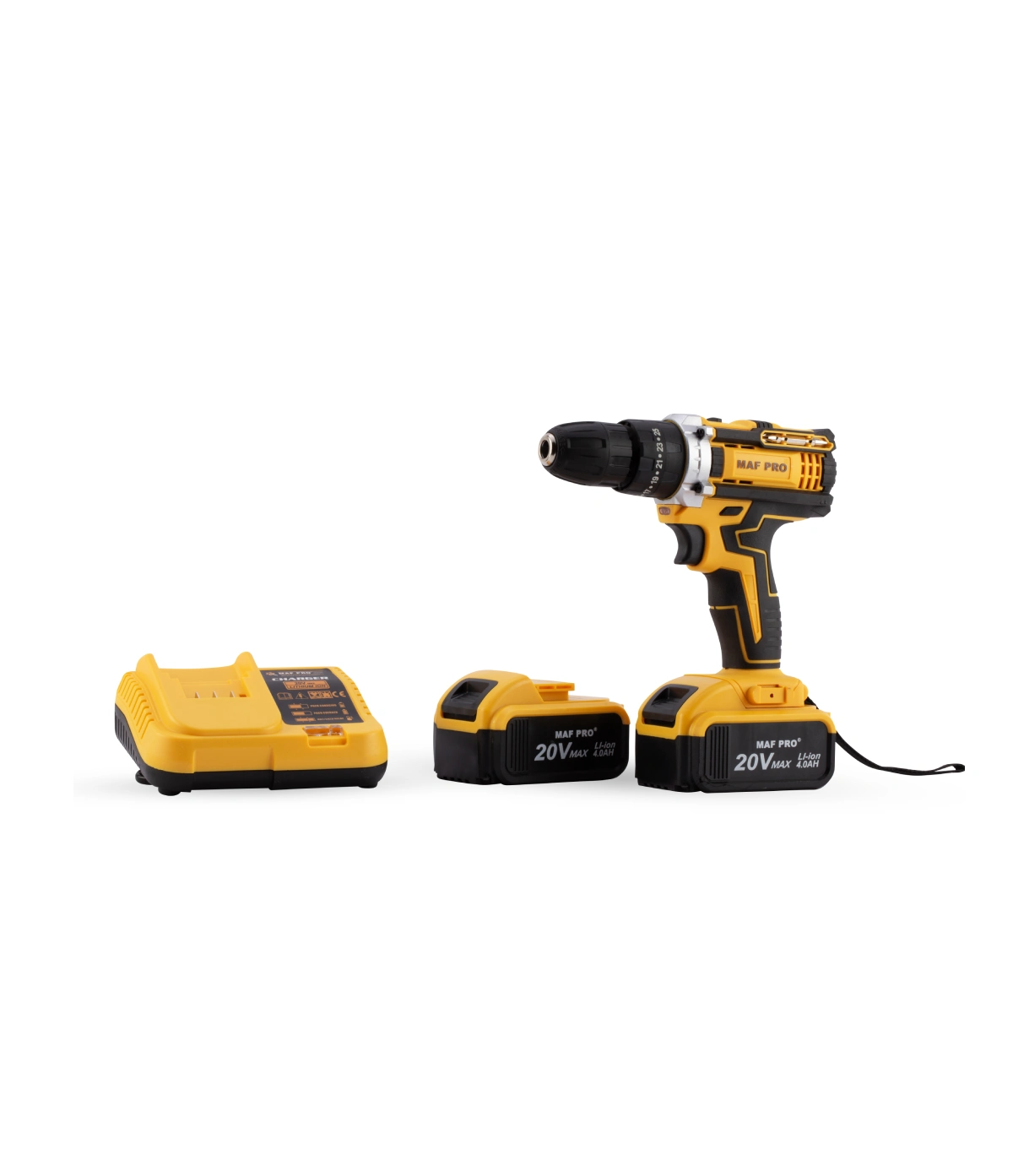 MAF PRO Cordless Drill 20V Lithium-ion (CDLI2020-2) - photo 3