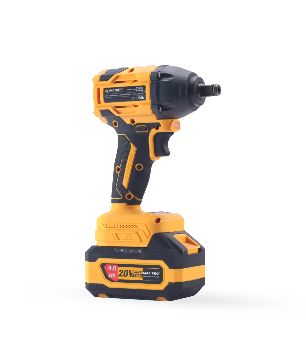 MAF PRO Cordless Impact Wrench 350Nm (CIWLI3502) - photo 2
