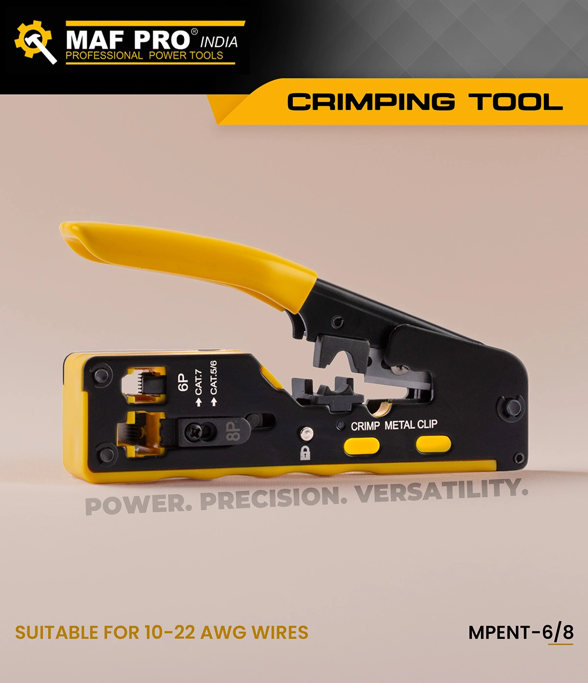 MAF PRO Crimping Tool (MPENT-6/8) - photo 3