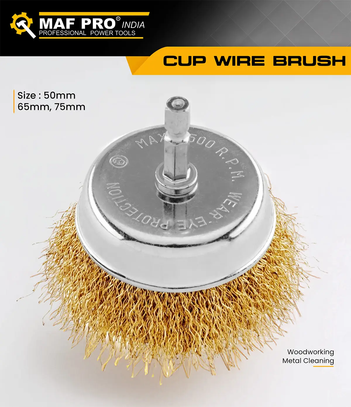 MAF PRO Cup Wire Brush - photo 3