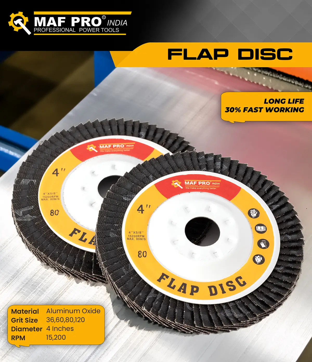 MAF PRO Flap Disc - photo 3