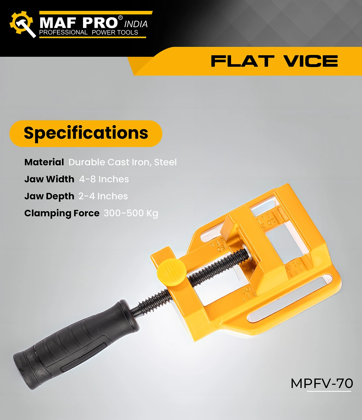 MAF PRO Flat Vice (MPFV-70) - photo 3