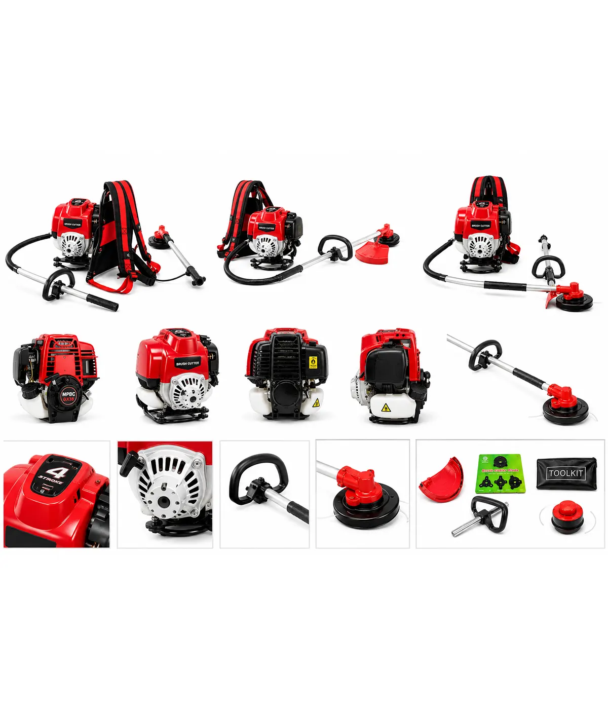 MAF PRO Gasoline Brush Cutter (MPBC-GX35) - photo 2