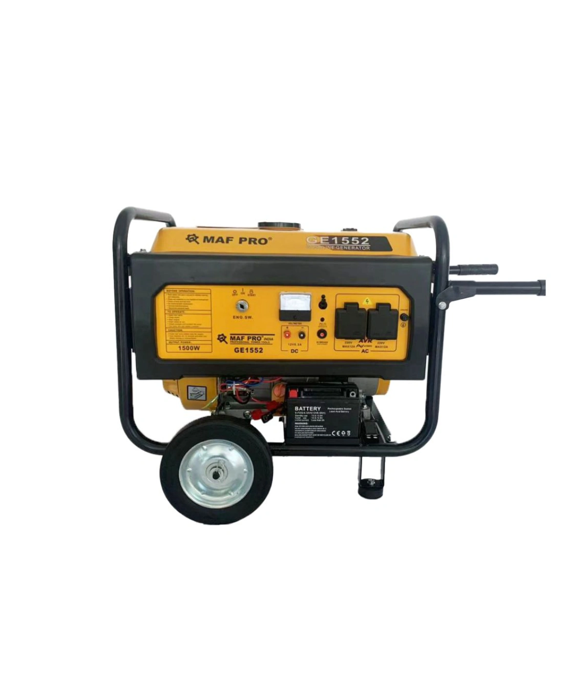 MAF PRO Gasoline Generator 1.5 kVA (1500W) (GE1552)