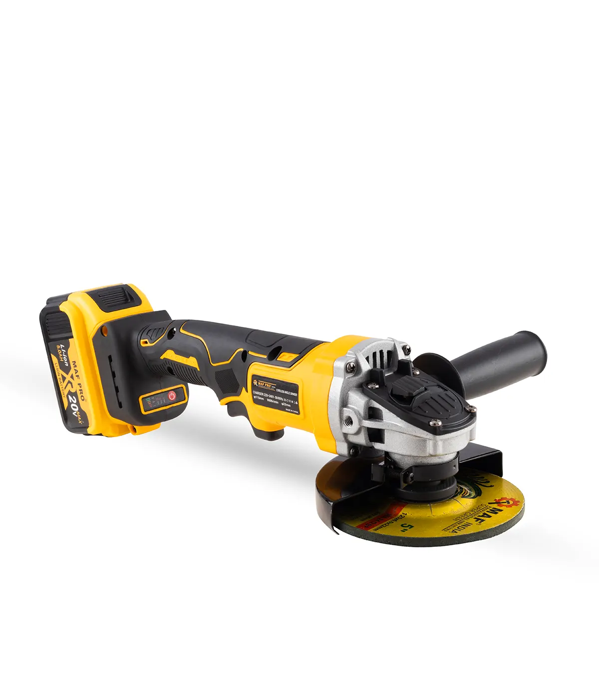 MAF PRO Lithium-ion Cordless Angle Grinder 20V (MCAG5812) - photo 2