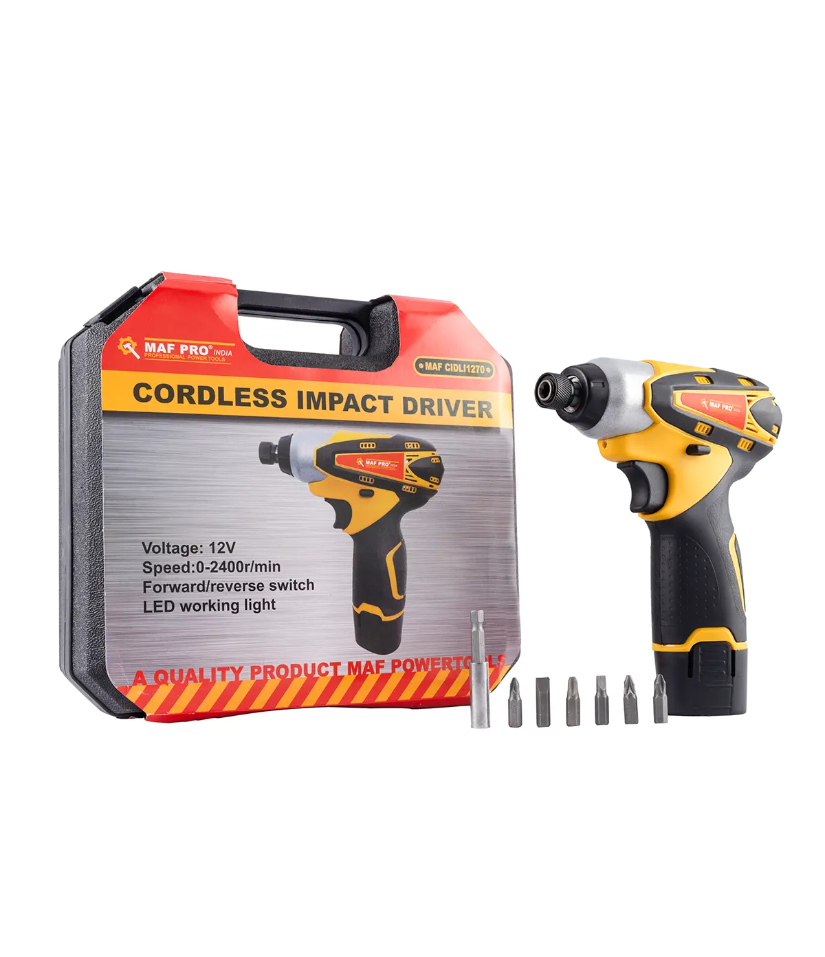 MAF PRO Lithium-ion Cordless Impact Driver 12v (CIDLI1270) - photo 2