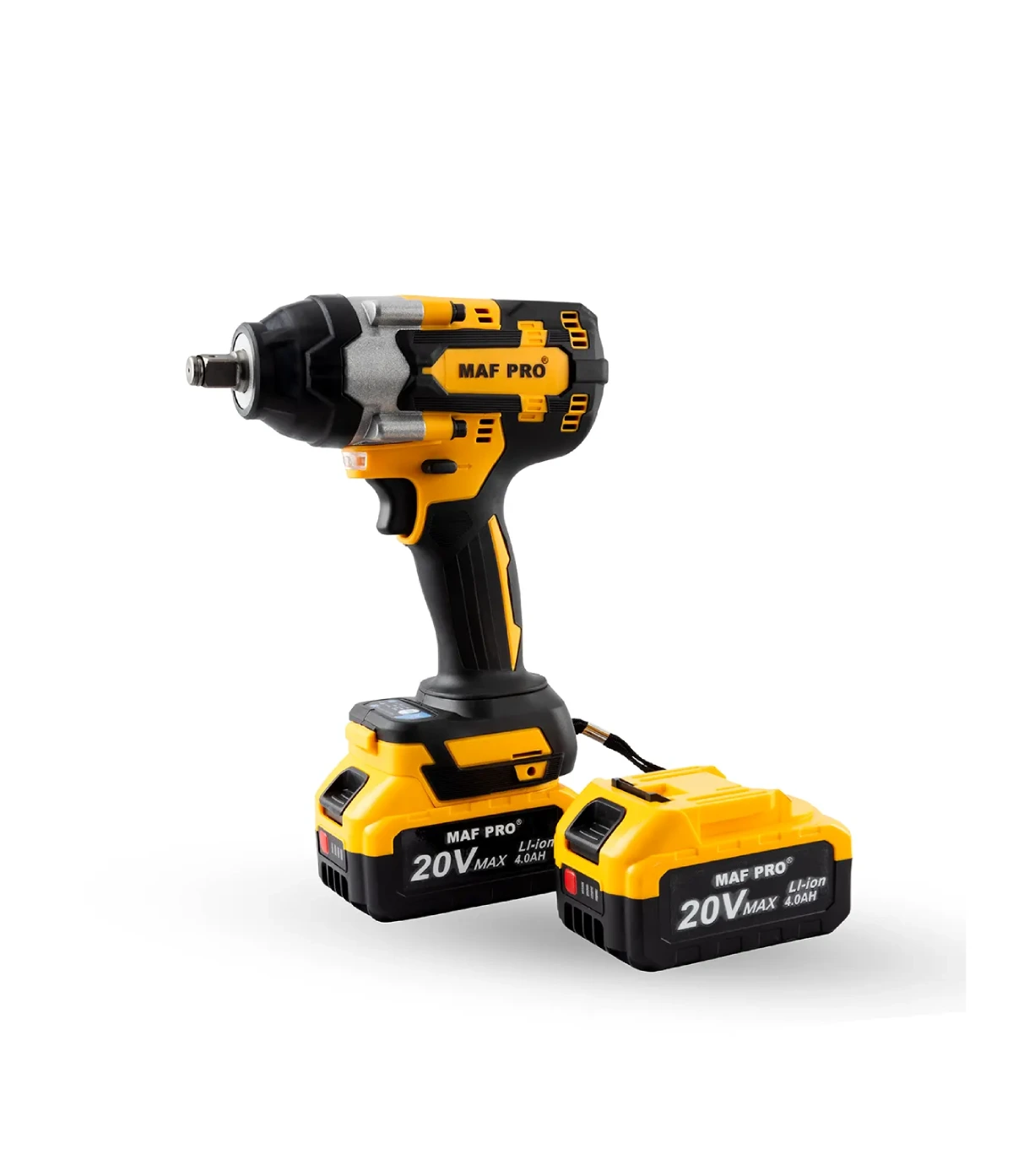 MAF PRO Lithium-ion Cordless Impact Wrench 1/2″ (Brushless) 20V (CIWLI5001)