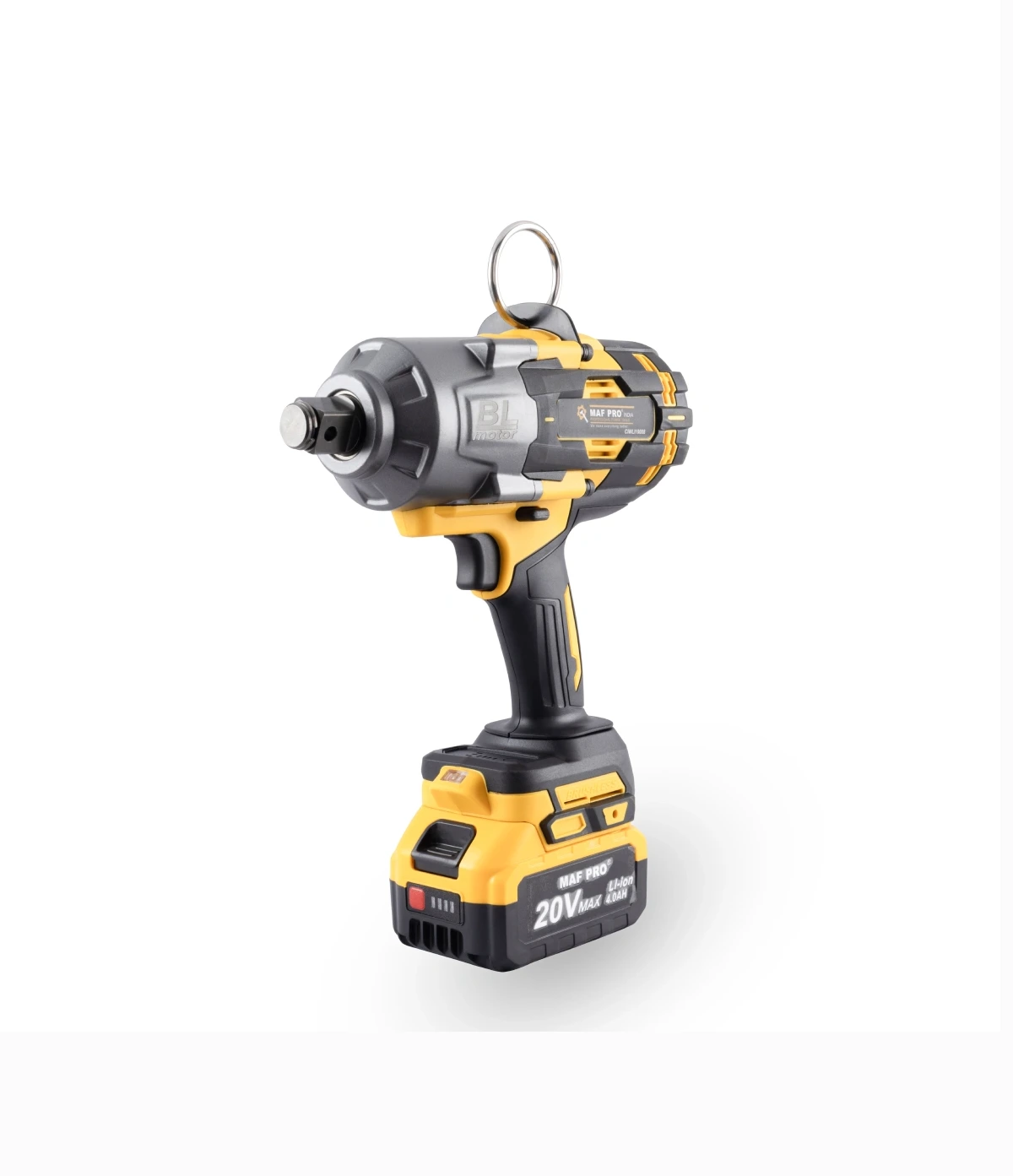 MAF PRO Lithium-ion Cordless Impact Wrench 3/4″ ( BRUSHLESS) 20V (CIWLI10008) - photo 3