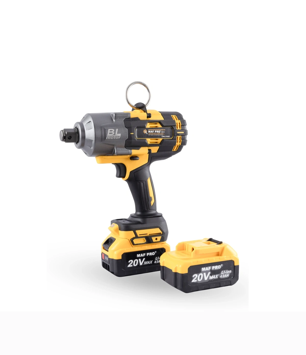 MAF PRO Lithium-ion Cordless Impact Wrench 3/4″ ( BRUSHLESS) 20V (CIWLI10008)