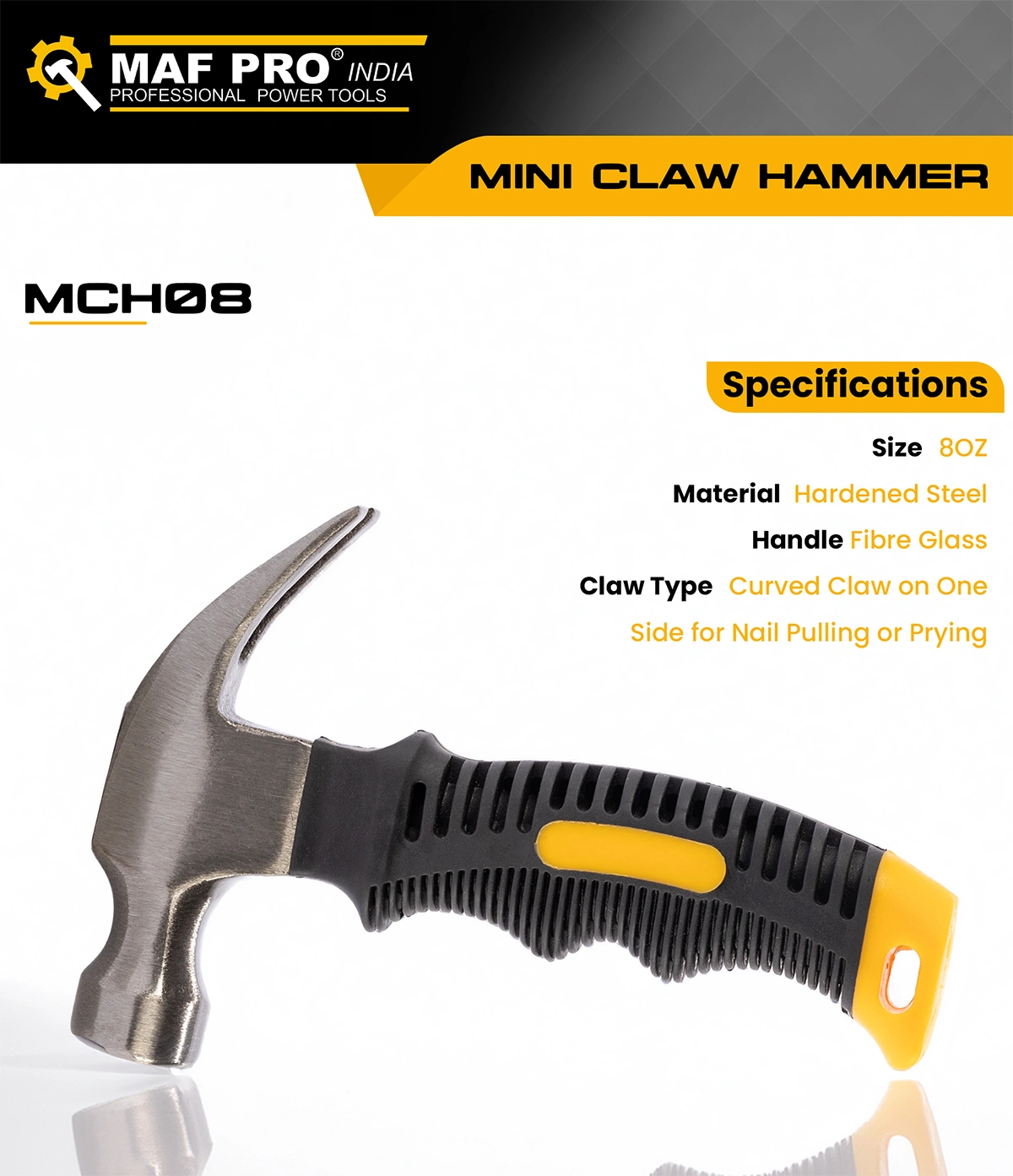 MAF PRO Mini Claw Hammer (MCH08) - photo 3