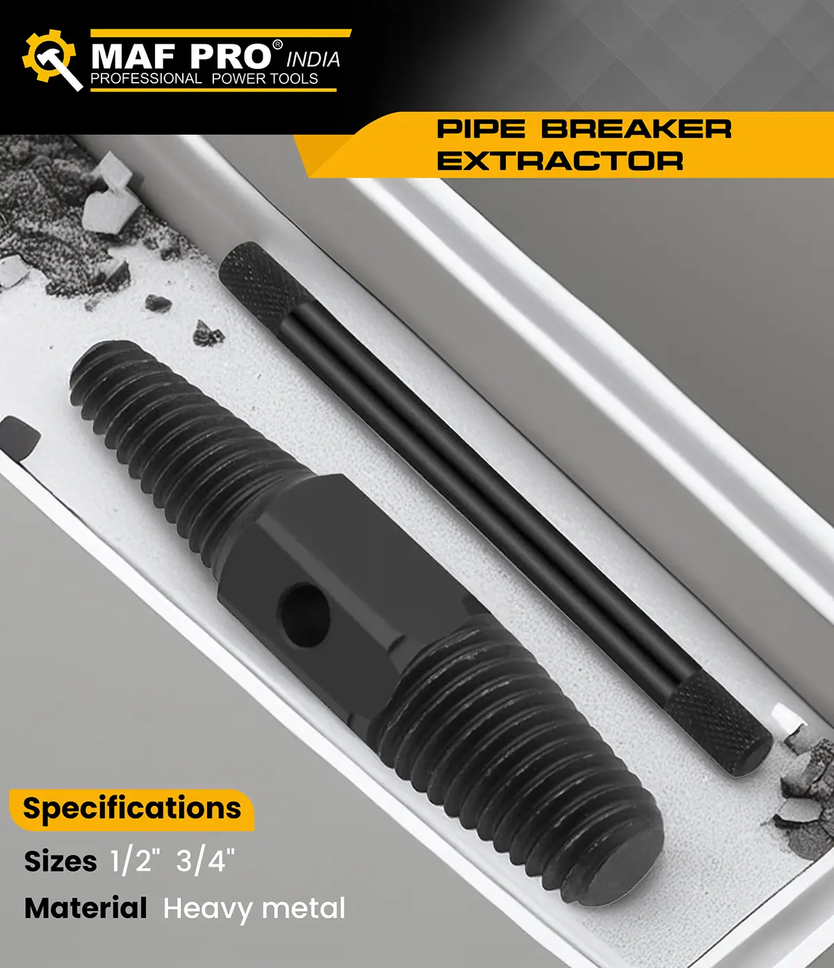 MAF PRO Pipe Breaker Extractor - photo 3