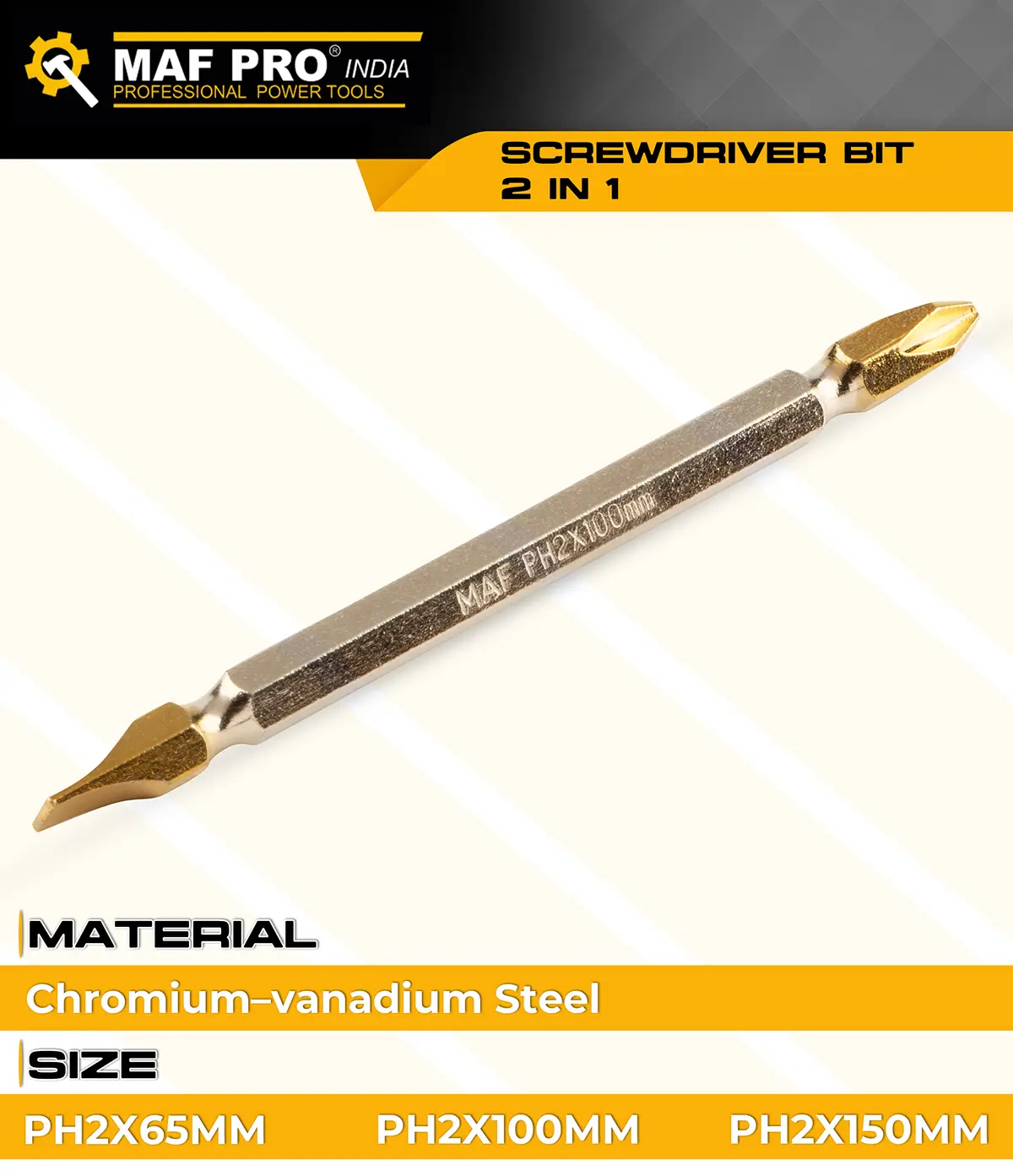 MAF PRO Screwdriver Bit 65/100/150 mm - photo 8