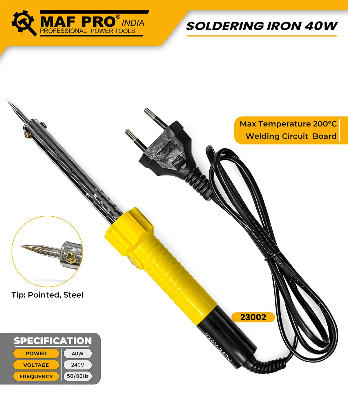 MAF PRO Soldering Iron 40W - photo 4