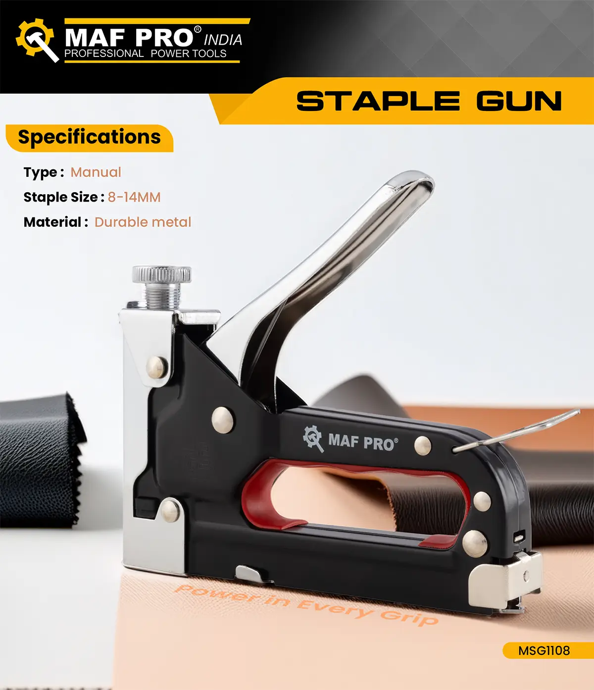 MAF PRO Staple Gun (MSG1108) - photo 3