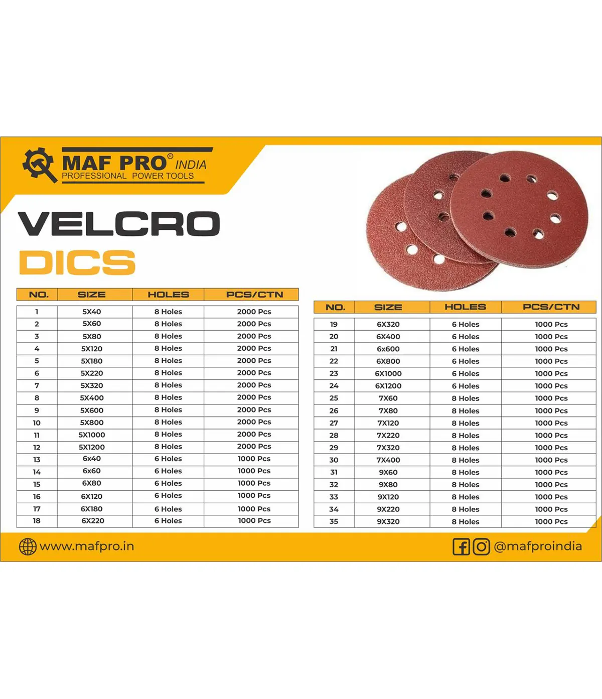 MAF PRO Velcro Disc - photo 3