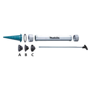 Makita 196352-6 Holder B Set For Dcg180