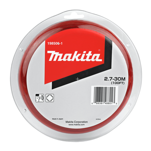 Makita 198506-1 Nylon Code 2.7-30m Set For Em2901lh