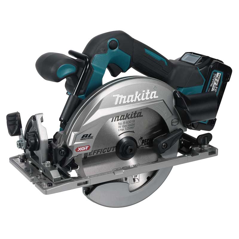 Makita HS012GD201 40V 165mm Circular Saw BL4025x2 DC40RA