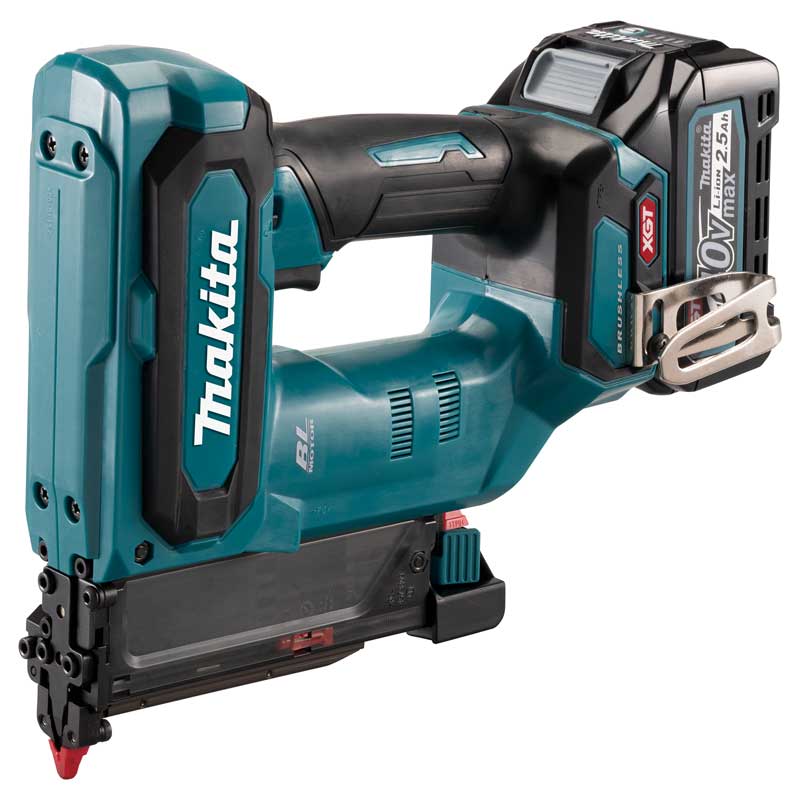 Makita PT001GD101 40V Pin Nailer BL4025 DC40RA