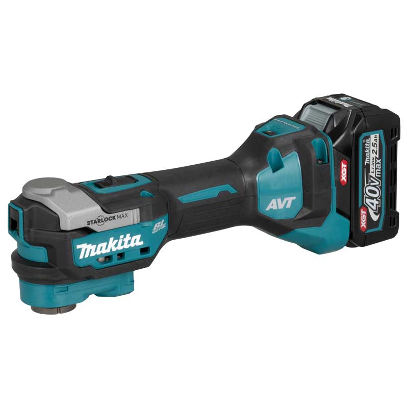 Makita TM001GD201 40V Multitool BL4025x2 DC40RA