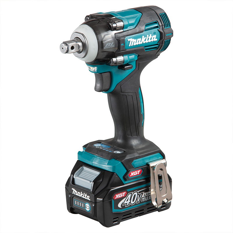 Makita TW004GM202 40V 350Nm Impact Wrench BL4040x2 DC40RA