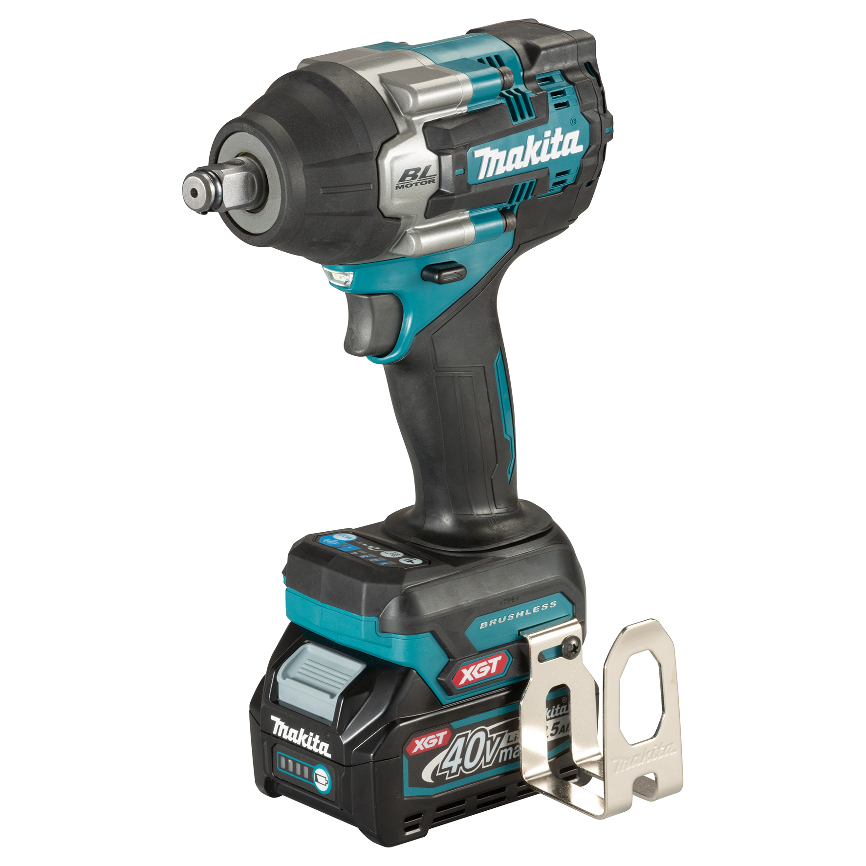 Makita TW007GD201 40V 1/2 inch 750Nm Impact Wrench Kit
