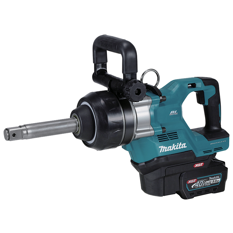 Makita TW010GL201 40V Impact Wrench BL4080Fx2 DC40RA
