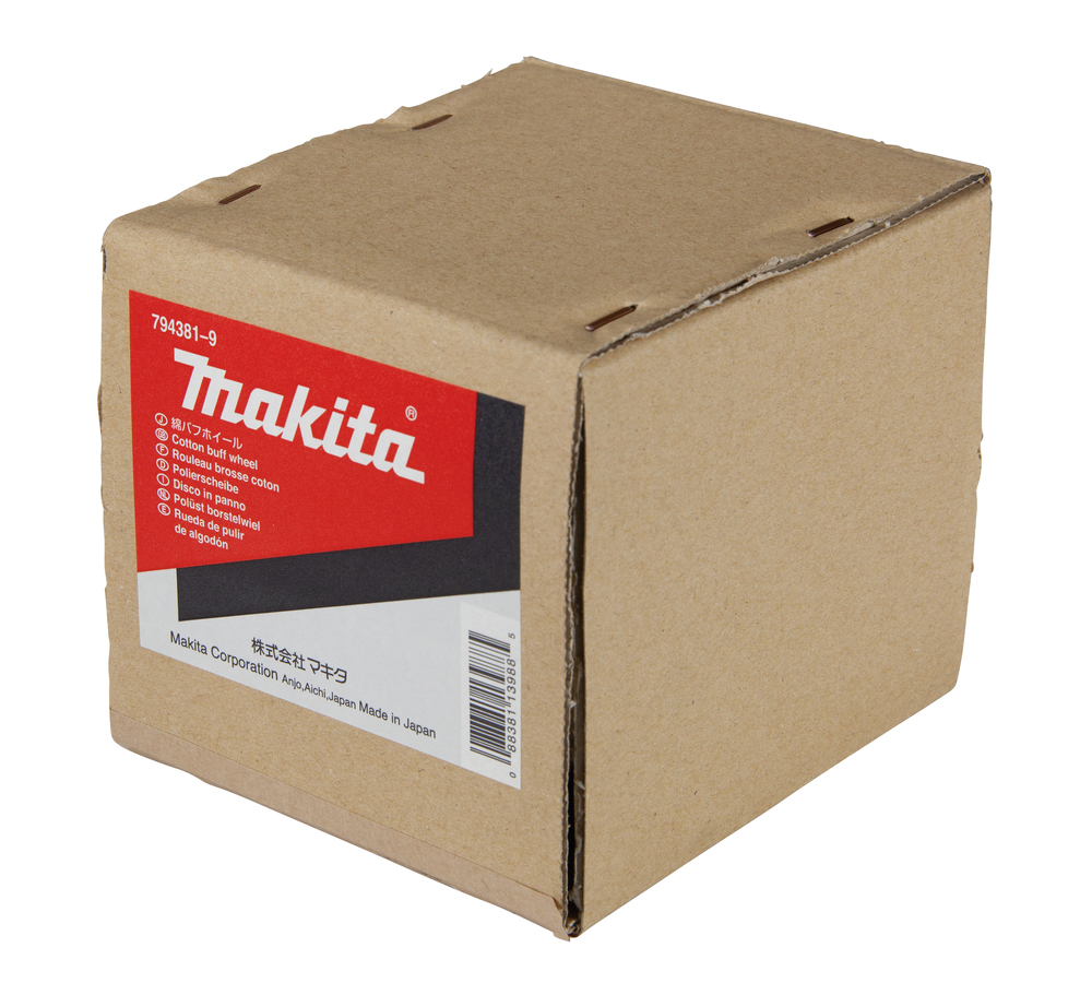 Makita 794381-9 Cotton Buff Wheel 120 For 9741 - photo 2